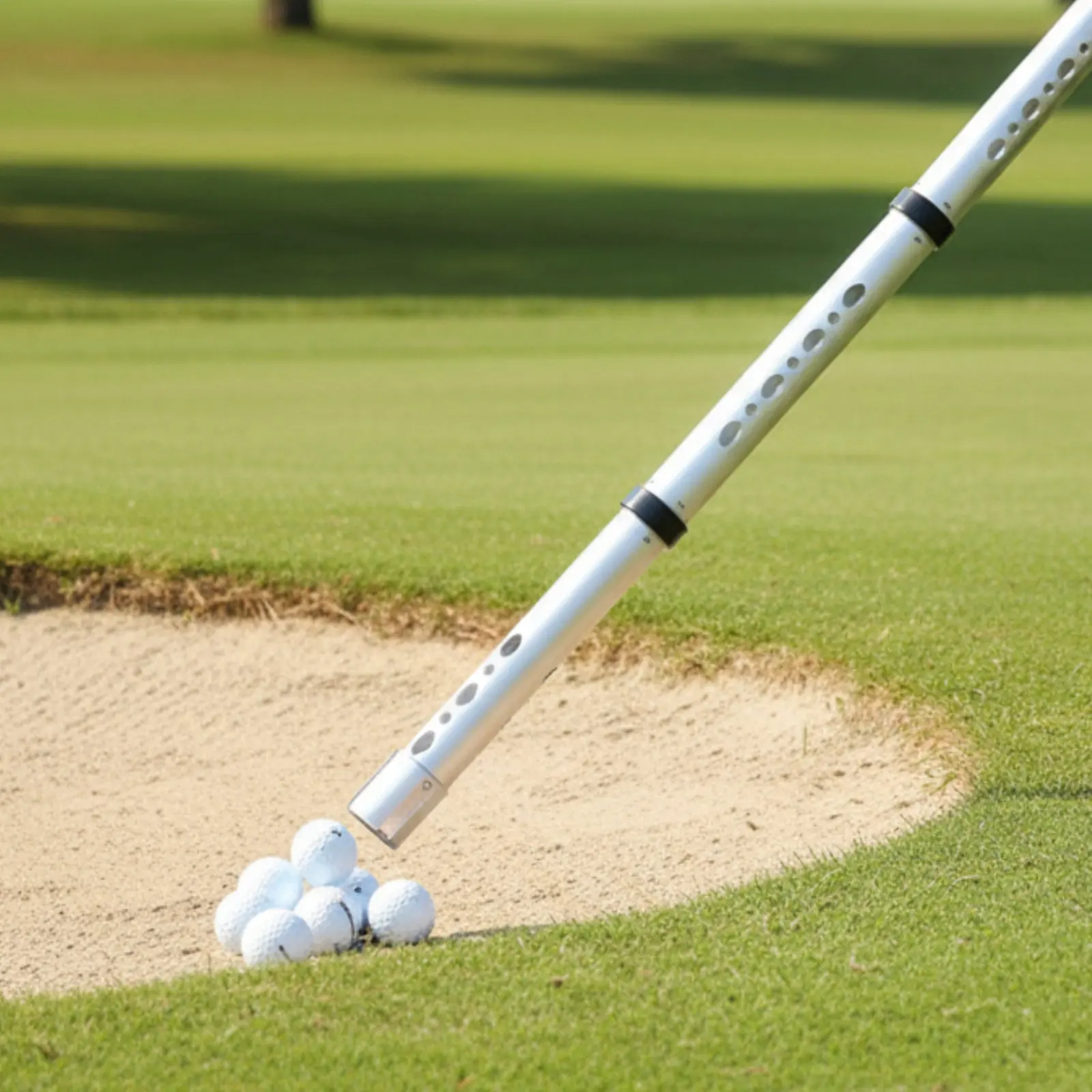 Detachable Golf Ball Retriever Standard Size Aluminum Golf Ball Picker Sports Accessory Easy to Assemble Portable for Golfers
Detachable Golf Ball Retriever Standard Size Aluminum Golf Ball Picker Sports Accessory Easy to Assemble Portable for Golfers
