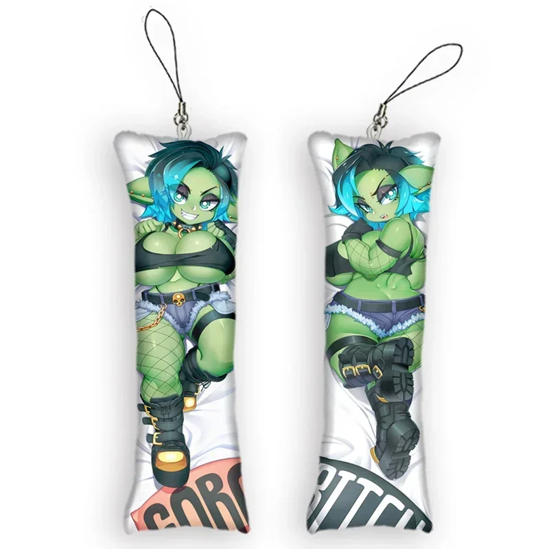 Fashion4x12cmOriginal Design Pendant Dakimakura Mini Anime Keychain Double-Sided Print Bag Ornament Small Pillow Key Chain
Fashion4x12cmOriginal Design Pendant Dakimakura Mini Anime Keychain Double-Sided Print Bag Ornament Small Pillow Key Chain