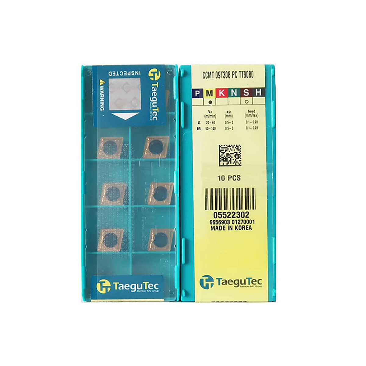 TaeguTec Original Turning Insert CCMT TT9080 CCMT060204-FG TT9080 CCMT060204-PC TT9080 CCMT09T304-FG TT9080 CCMT09T304-PC
TaeguTec Original Turning Insert CCMT TT9080 CCMT060204-FG TT9080 CCMT060204-PC TT9080 CCMT09T304-FG TT9080 CCMT09T304-PC