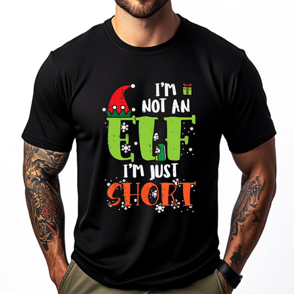 Im Not An Elf Just Short Funny Christmas Xmas Men Women Kids Streetwear Meme Tshirt England Style
Im Not An Elf Just Short Funny Christmas Xmas Men Women Kids Streetwear Meme Tshirt England Style