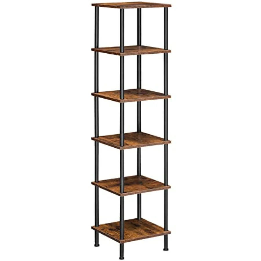 6-Tier Self Square Rack Display Self Tall Stora Rack Plant Stand ookca for Small Spaces Living Room ome Office Kitcen Rustic
6-Tier Self Square Rack Display Self Tall Stora Rack Plant Stand ookca for Small Spaces Living Room ome Office Kitcen Rustic