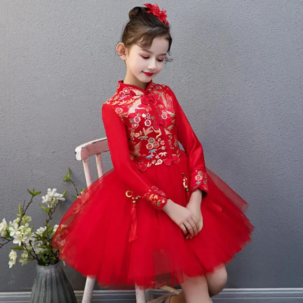 Party Cosplay Performance Costumes Cheongsam Dress Chinese Dress Qipao Children Clothing Ethnic Style Girl New Year Kids Clothes
Party Cosplay Performance Costumes Cheongsam Dress Chinese Dress Qipao Children Clothing Ethnic Style Girl New Year Kids Clothes