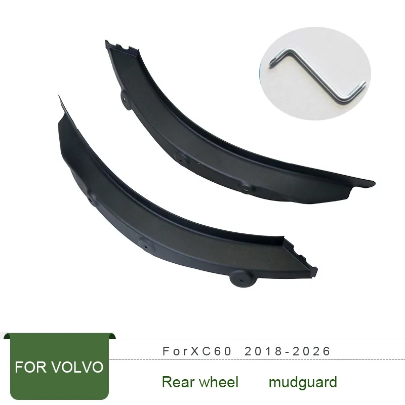 For Volvo XC60 Fender Cover 2018-2026 20 2021 22 2023 2024 25 Splash Guard Exterior Mudguard Dirt Tire Mud Flaps Car Accessories
For Volvo XC60 Fender Cover 2018-2026 20 2021 22 2023 2024 25 Splash Guard Exterior Mudguard Dirt Tire Mud Flaps Car Accessories