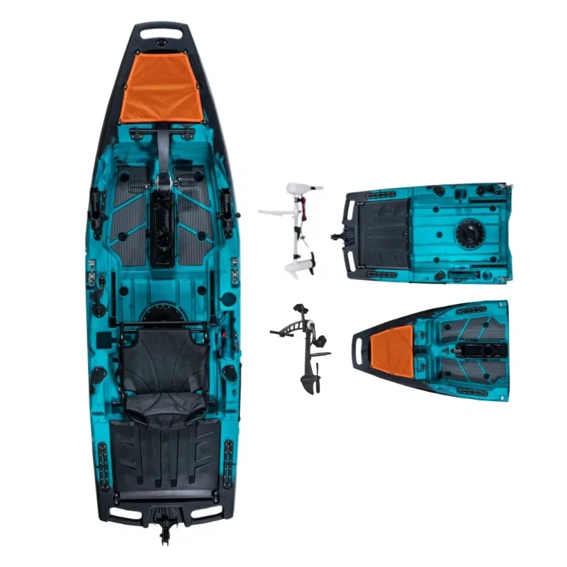 New 2.75-meter Length, 88cm Width Single-person Pedal Kayak, Easily Disassembles for Convenient Transport and Compact Storage.
New 2.75-meter Length, 88cm Width Single-person Pedal Kayak, Easily Disassembles for Convenient Transport and Compact Storage.