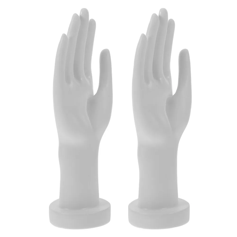 2Pcs Hand Jewelry Display Models Realistic Plastic Mannequin Hands for Rings Bracelets Retail Store Home Jewelry Stand Organizer
2Pcs Hand Jewelry Display Models Realistic Plastic Mannequin Hands for Rings Bracelets Retail Store Home Jewelry Stand Organizer