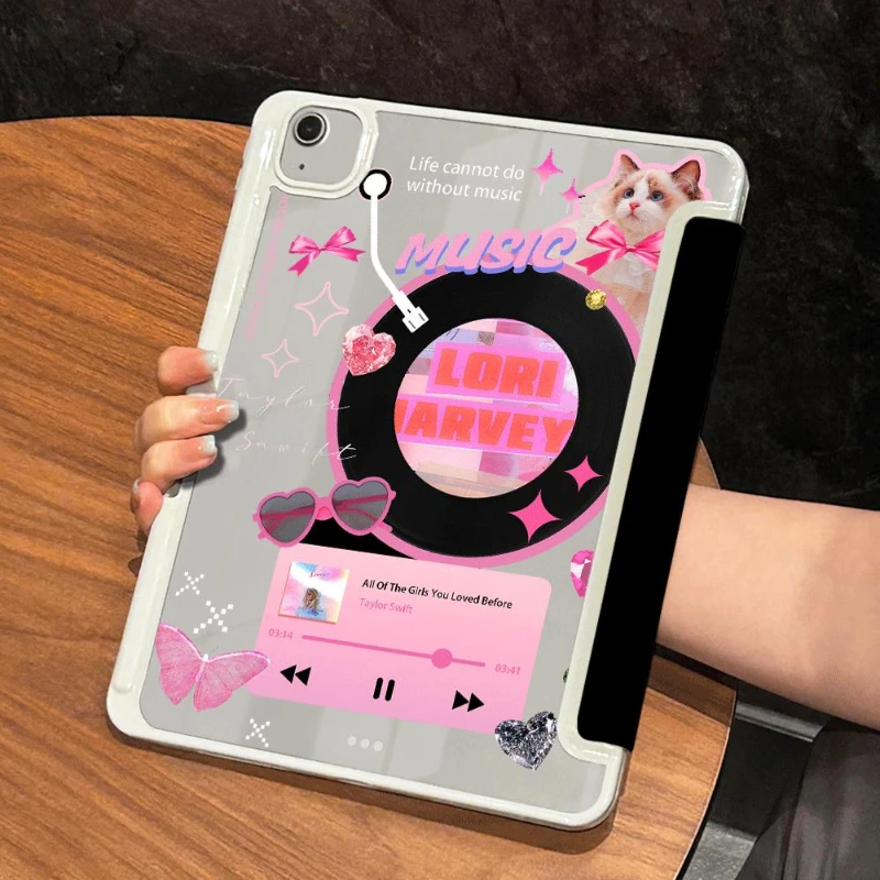 Tablet Case for IPad Air 5 Air 4 10.9 7 8 9th 10.2 Funda Cover IPad 10th Generation Ipad 2017 10.5 Inch Kitten Music Cover Pink
Tablet Case for IPad Air 5 Air 4 10.9 7 8 9th 10.2 Funda Cover IPad 10th Generation Ipad 2017 10.5 Inch Kitten Music Cover Pink