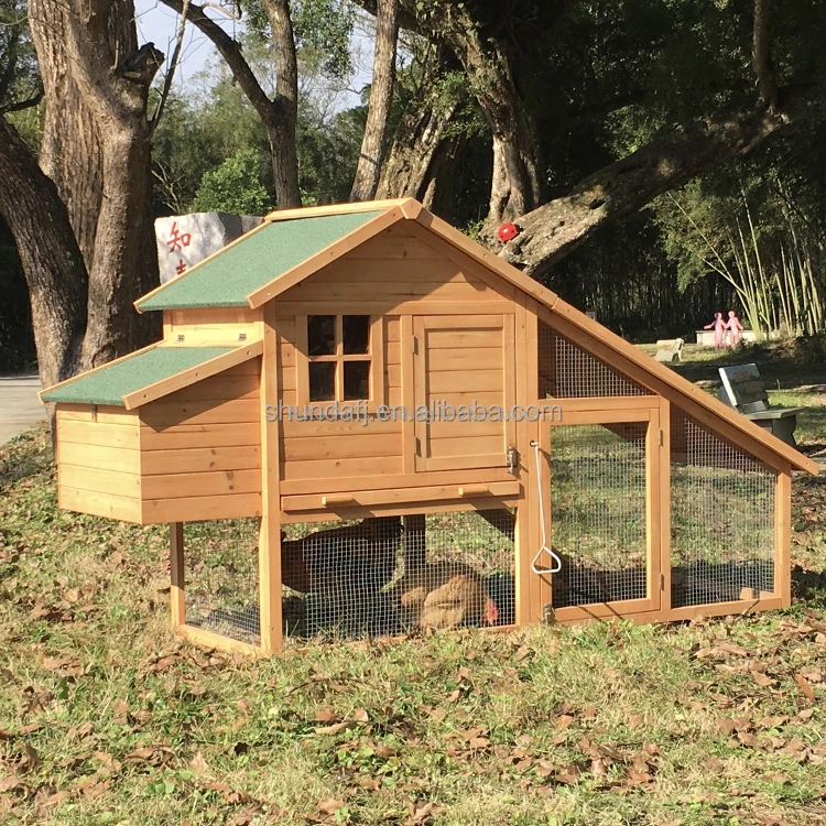 SDC003 Eco-friendly Solid Wood Luxury Pet Cage For Poultry Outdoor Rural Shed-Style Housing Asphalt Roof For Chickens And Ducks
SDC003 Eco-friendly Solid Wood Luxury Pet Cage For Poultry Outdoor Rural Shed-Style Housing Asphalt Roof For Chickens And Ducks