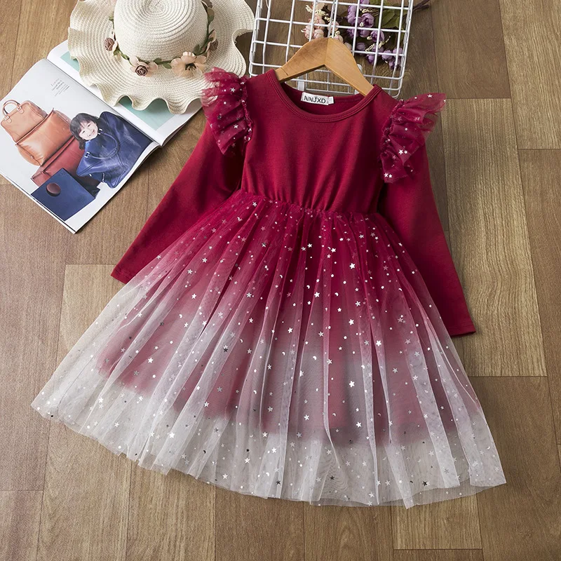3-10 Years Girl Dress Autumn Long Sleeve Lace Flowers Dress For Girls Sweet Little Princess Dress Birthday Party t Clothes
3-10 Years Girl Dress Autumn Long Sleeve Lace Flowers Dress For Girls Sweet Little Princess Dress Birthday Party t Clothes