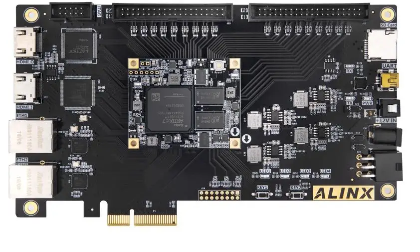 AX7103 Xilinx Artix7 FPGA PCIE XC7A100T ALINX XC7A100T-2FGG484I Development board
AX7103 Xilinx Artix7 FPGA PCIE XC7A100T ALINX XC7A100T-2FGG484I Development board
