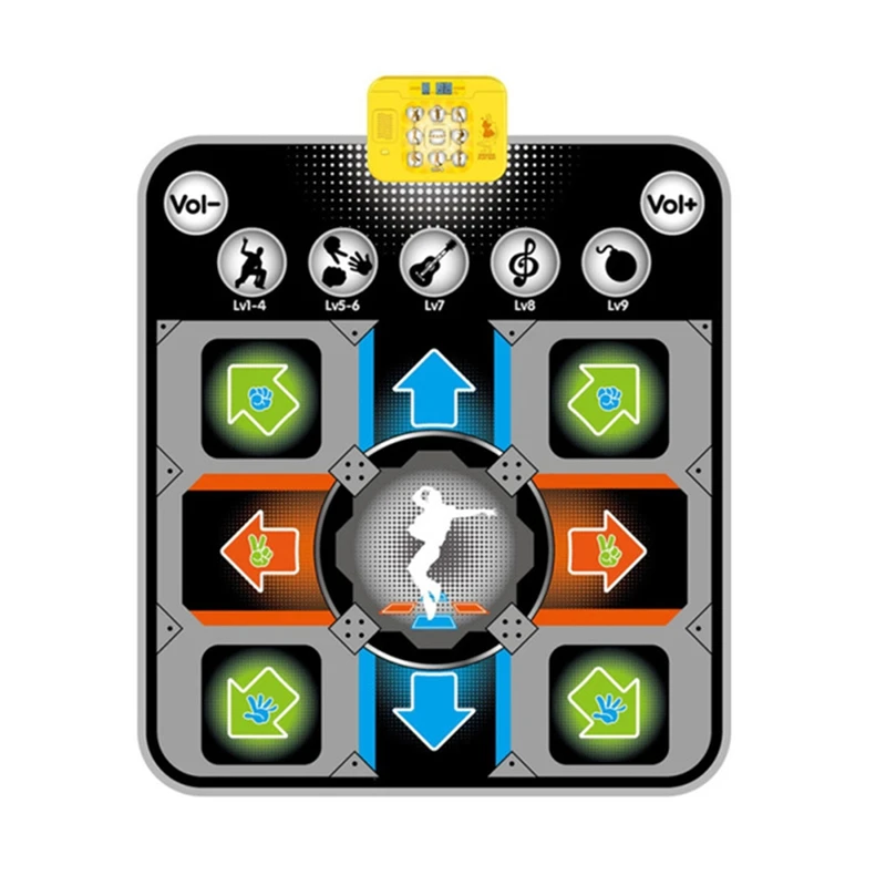 Electronic Dance Pad Multi-Function Game Pad Outdoor Music Stepping Dance Mat Anti-Slip 5 Game Modes 9 Difficulty Levels
Electronic Dance Pad Multi-Function Game Pad Outdoor Music Stepping Dance Mat Anti-Slip 5 Game Modes 9 Difficulty Levels