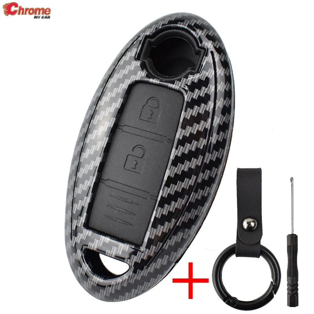 3Button Carbon Remote Key Fob Shell Case Cover Holder for Nissan Qashqai Pulsar March 370Z Micra Juke Note Tiida NV200 Leaf Cube
3Button Carbon Remote Key Fob Shell Case Cover Holder for Nissan Qashqai Pulsar March 370Z Micra Juke Note Tiida NV200 Leaf Cube