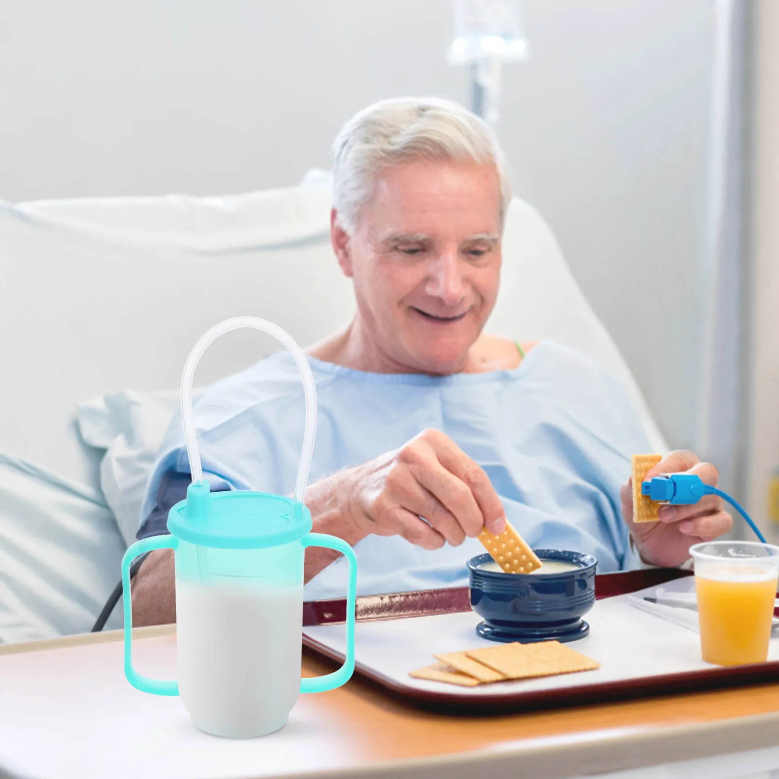 Nursing Cup 350Ml Measuring Senior Water Cup Adaptive Drinking Cup Dual Use Elderly Water Bottle For Home And Hospital Use
Nursing Cup 350Ml Measuring Senior Water Cup Adaptive Drinking Cup Dual Use Elderly Water Bottle For Home And Hospital Use