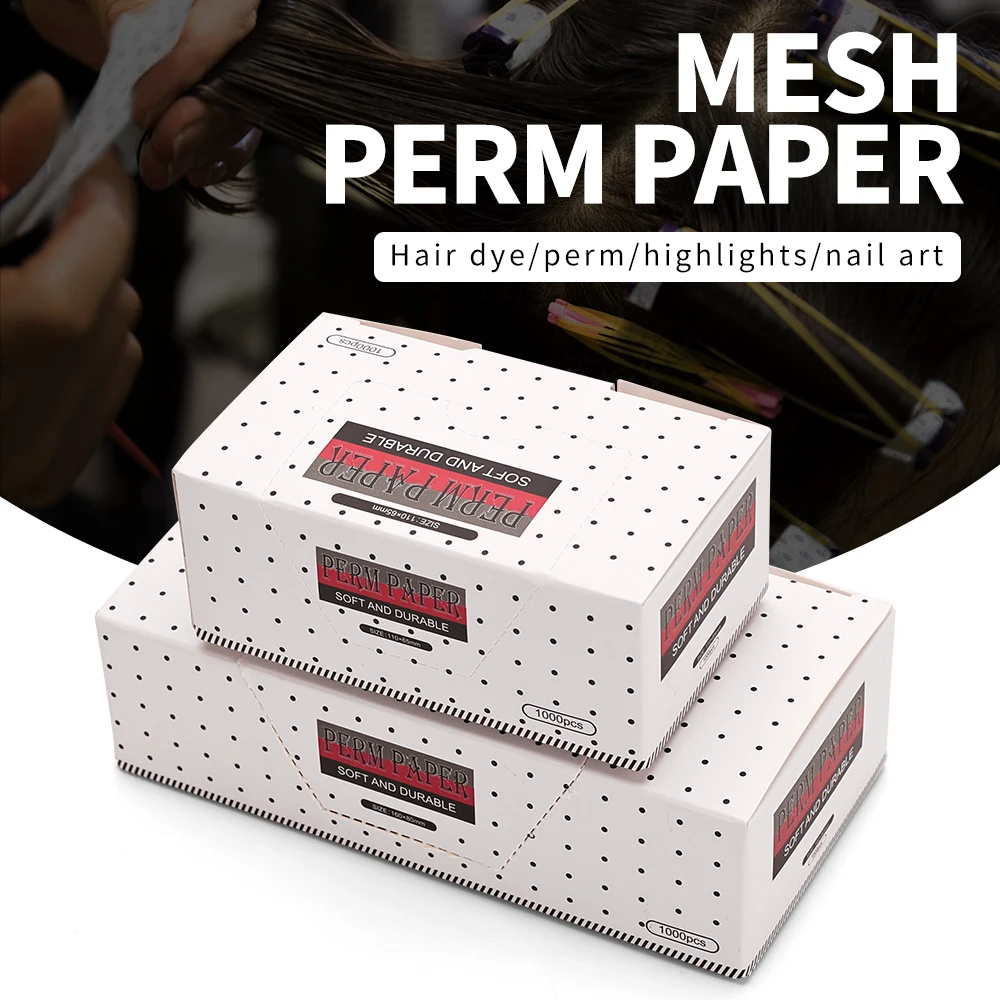 1000 Sheets Salon Hair Perm Paper - Temperature & Bleach Resistant, for Electric Rollers, Perming Supplies (1000pcs/Box)
1000 Sheets Salon Hair Perm Paper - Temperature & Bleach Resistant, for Electric Rollers, Perming Supplies (1000pcs/Box)