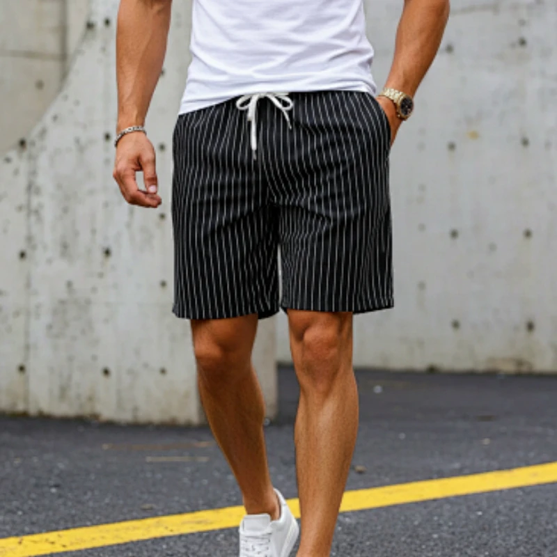 Summer Streetwear Men's Sweatpants Casual Sports Outdoor Shorts Breathable Casual Running Fitness Striped Beach Swimming Shorts
Summer Streetwear Men's Sweatpants Casual Sports Outdoor Shorts Breathable Casual Running Fitness Striped Beach Swimming Shorts