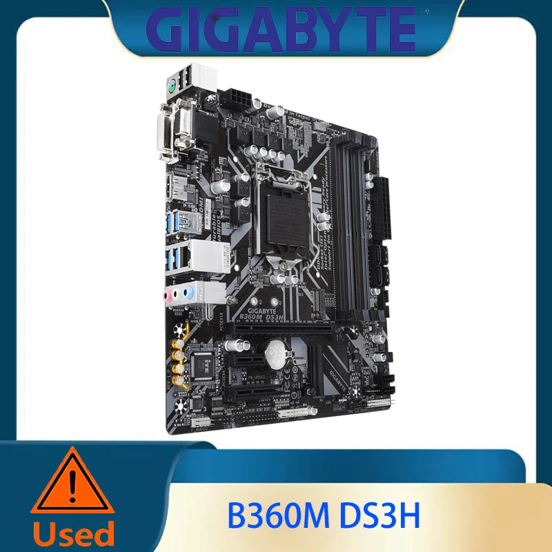 GIGABYTE B360M DS3H LGA 1151 (300 Series) Intel B360 HDMI USB 3.1 Micro ATX Intel Motherboard
GIGABYTE B360M DS3H LGA 1151 (300 Series) Intel B360 HDMI USB 3.1 Micro ATX Intel Motherboard
