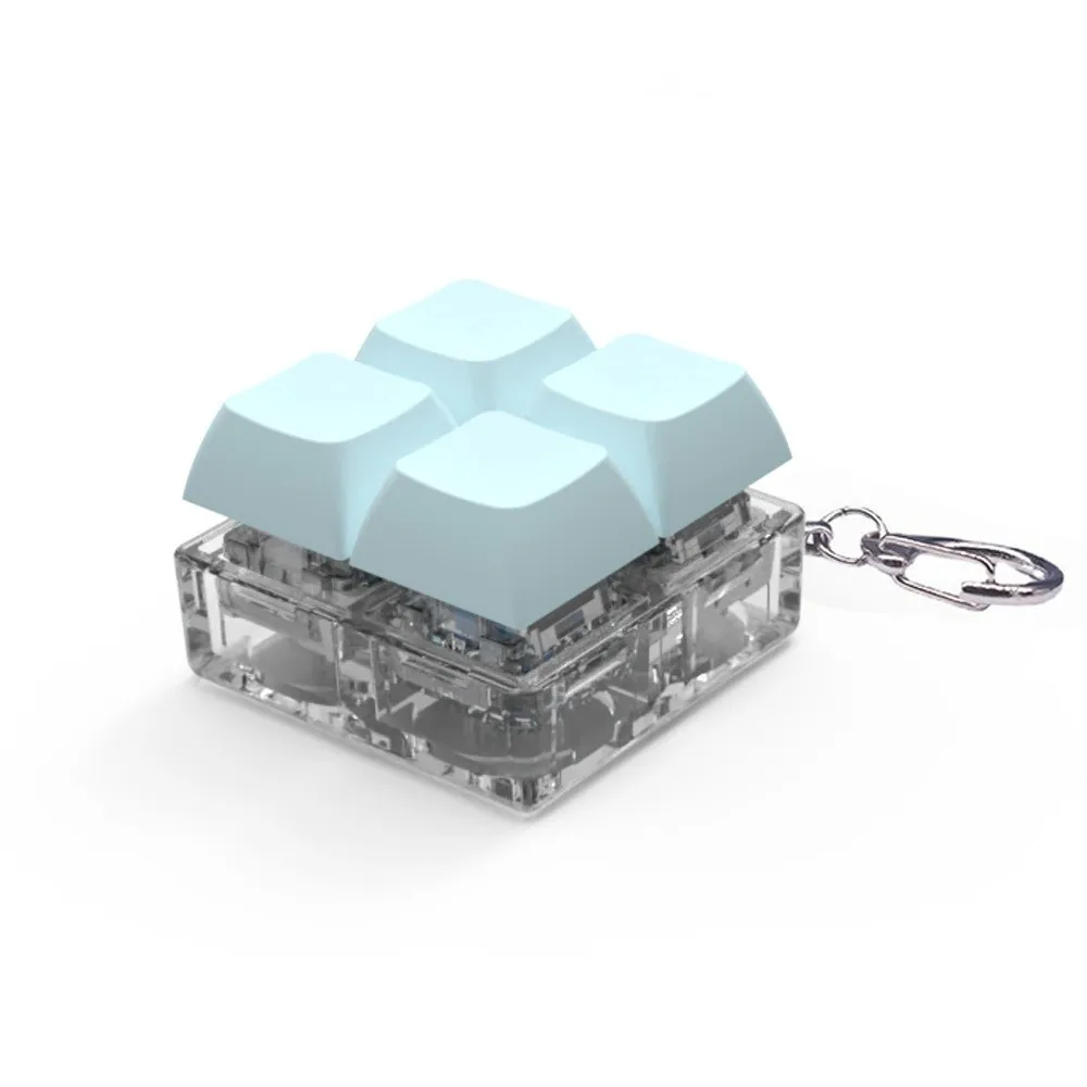 New DIY Keyboard Fidget Keychain Keys Button Relief Stress Finger Keyboard Cap 4 Keys Pass The Time Pinch Toy Adult
New DIY Keyboard Fidget Keychain Keys Button Relief Stress Finger Keyboard Cap 4 Keys Pass The Time Pinch Toy Adult