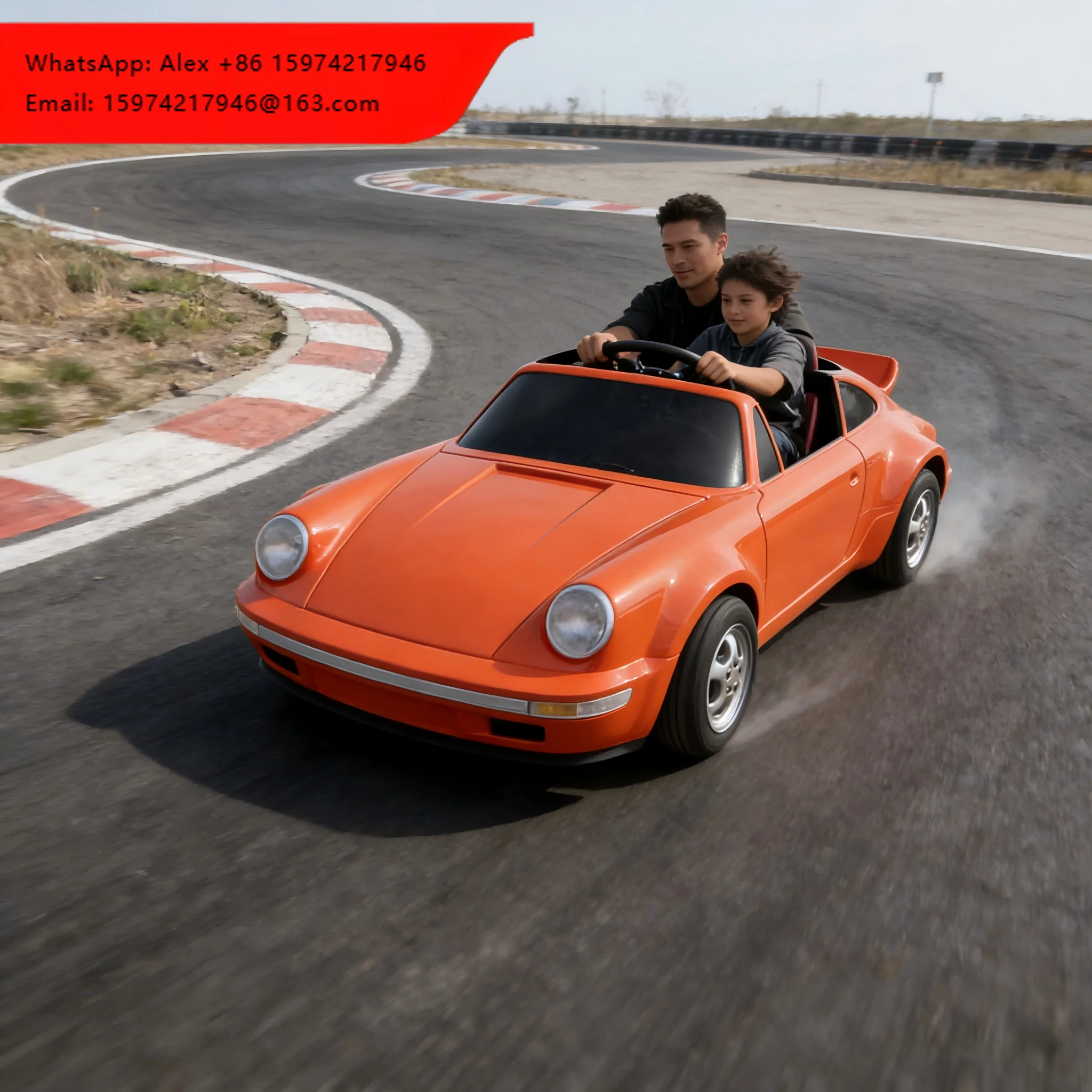 New 2500W 72V40Ah Automotive-Grade Lithium Battery Electric Retro Drift Go Kart Powerful Engine 80km/h Speed 200kg Load Capacity
New 2500W 72V40Ah Automotive-Grade Lithium Battery Electric Retro Drift Go Kart Powerful Engine 80km/h Speed 200kg Load Capacity