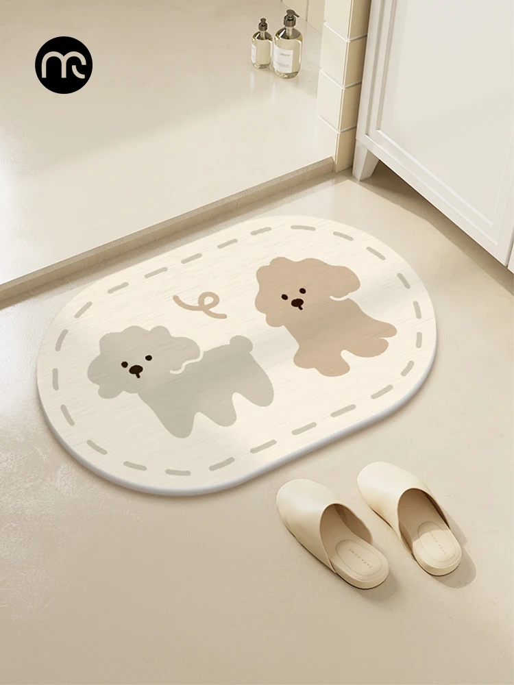 Коврик для ванной из твердого силикона с рисунком динозавра, впитывающий, быстросохнущий, нескользящий, для прихожей, дома, кухни
Коврик для ванной из твердого силикона с рисунком динозавра, впитывающий, быстросохнущий, нескользящий, для прихожей, дома, кухни