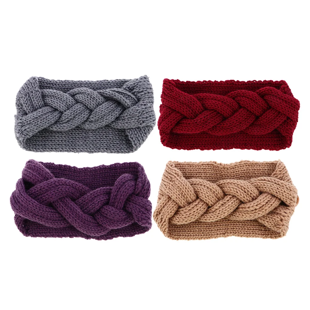 4Pcs Sports Headbands Winter Ear Warmers Knitted Head Wraps Buttoned Mask Rope Protection Warmer Headband Ear Warmer Headband
4Pcs Sports Headbands Winter Ear Warmers Knitted Head Wraps Buttoned Mask Rope Protection Warmer Headband Ear Warmer Headband