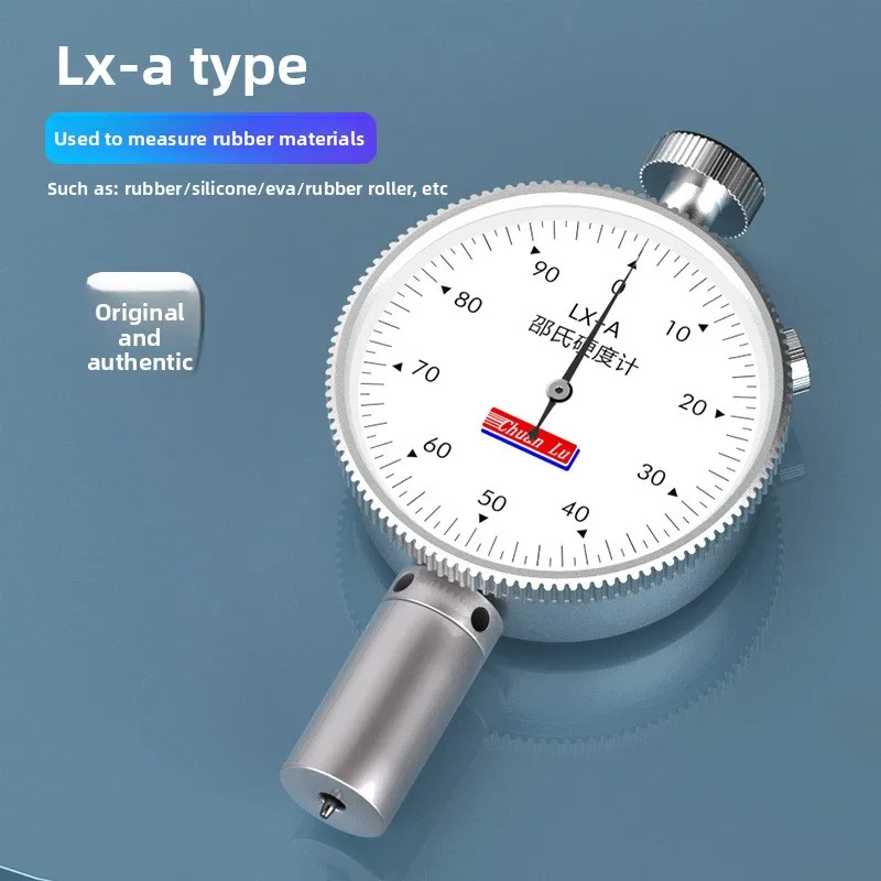 Shore hardness tester pointer mechanical dial durometer LX A Rubber silicone EVA foaming Glass acrylic PVC button Tire hardness
Shore hardness tester pointer mechanical dial durometer LX A Rubber silicone EVA foaming Glass acrylic PVC button Tire hardness