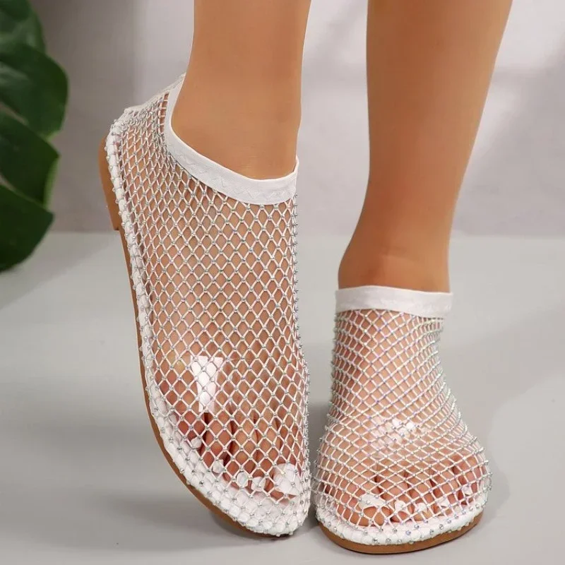 Woman Luxury Brand Designer Mesh Flats Casual Walking Shoes 2025 New Summer Shallow Dress Cool Boots Sandals
Woman Luxury Brand Designer Mesh Flats Casual Walking Shoes 2025 New Summer Shallow Dress Cool Boots Sandals