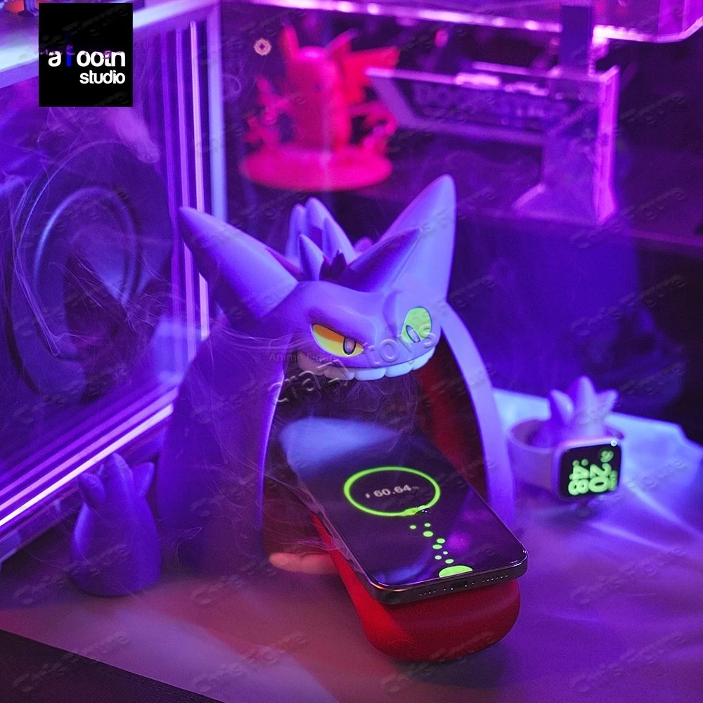 In Stock Pokémon Pokémon Gengar 3-in-1 Wireless Charging Creative Gifts Birthday Toys Ornaments Collection Gifts
In Stock Pokémon Pokémon Gengar 3-in-1 Wireless Charging Creative Gifts Birthday Toys Ornaments Collection Gifts