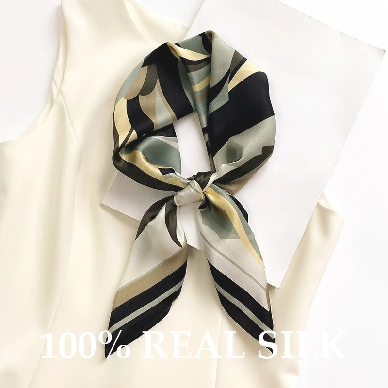 100% Natural Real Silk Scarf Women Bandana Square Scarves Elegant Wrap Kerchief Fashion Luxury High Quality Hijab Neckerchief
100% Natural Real Silk Scarf Women Bandana Square Scarves Elegant Wrap Kerchief Fashion Luxury High Quality Hijab Neckerchief