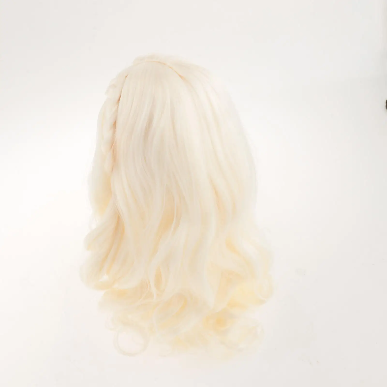 Curly White Gold BJD Doll Wig High Temp Fiber Hairpiece for 33-36cm Cotton Dolls Accessories
Curly White Gold BJD Doll Wig High Temp Fiber Hairpiece for 33-36cm Cotton Dolls Accessories