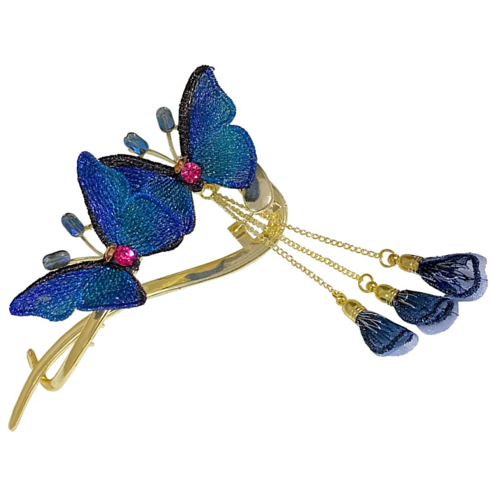Butterfly Embroidered Hair Clip Rhinestone Clips up Retro Accessories for Women Fabric Aesthetic Wedding Women's Bobby Pins
Butterfly Embroidered Hair Clip Rhinestone Clips up Retro Accessories for Women Fabric Aesthetic Wedding Women's Bobby Pins
