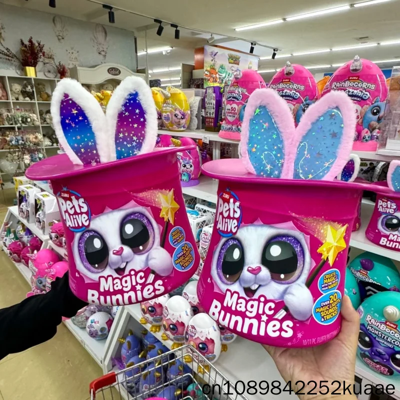 Genuine Zuru Pets Magic Bonnie Bunny Plush Toy Electronic Pet Collectible Blind Box Soft Stuffed Home Decor Toy Collect Gifts
Genuine Zuru Pets Magic Bonnie Bunny Plush Toy Electronic Pet Collectible Blind Box Soft Stuffed Home Decor Toy Collect Gifts