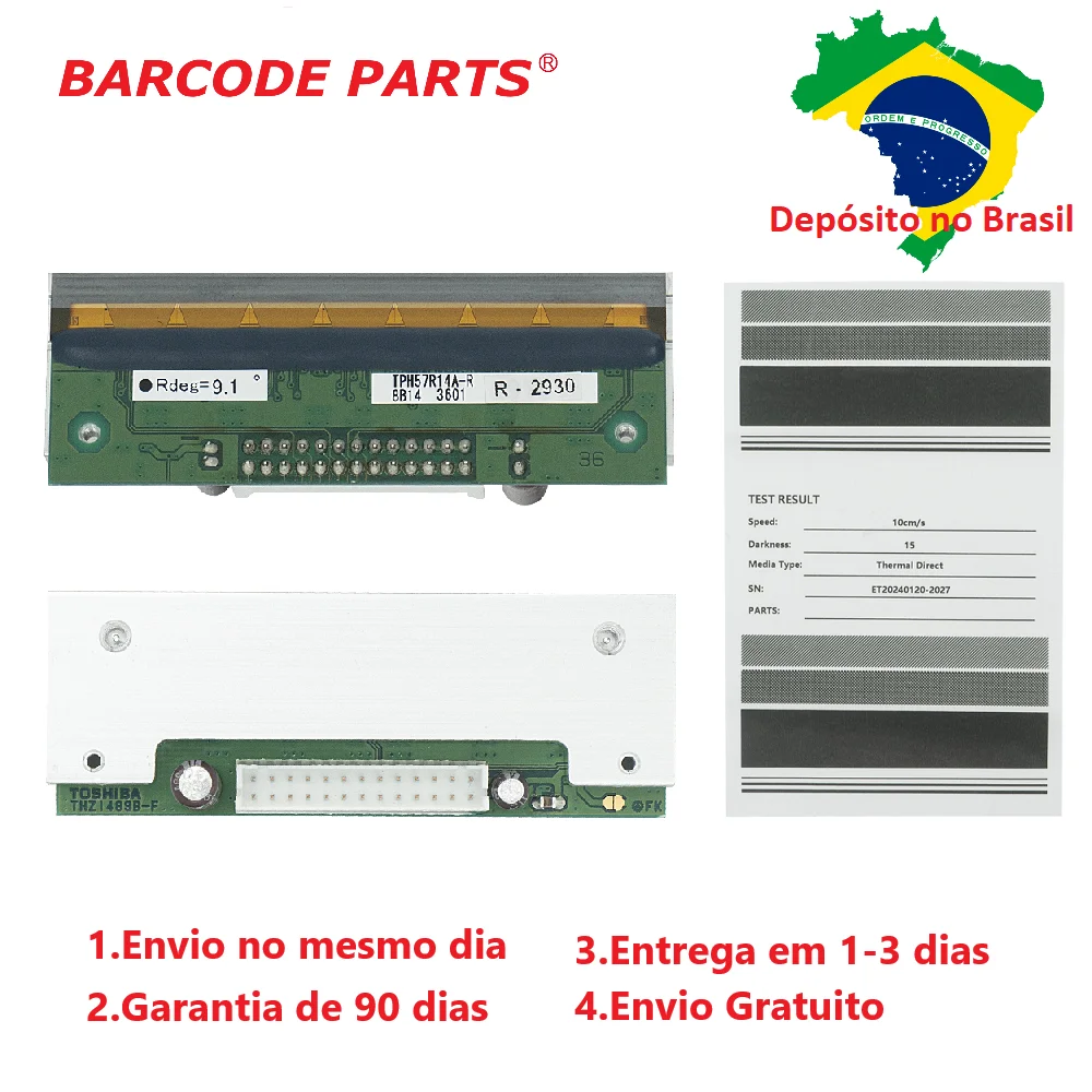 Brand New 300dpi Thermal Print head for Zebra P330i P430i P330m 305DPI ID Card Printer,P/N:105912G-346A
Brand New 300dpi Thermal Print head for Zebra P330i P430i P330m 305DPI ID Card Printer,P/N:105912G-346A
