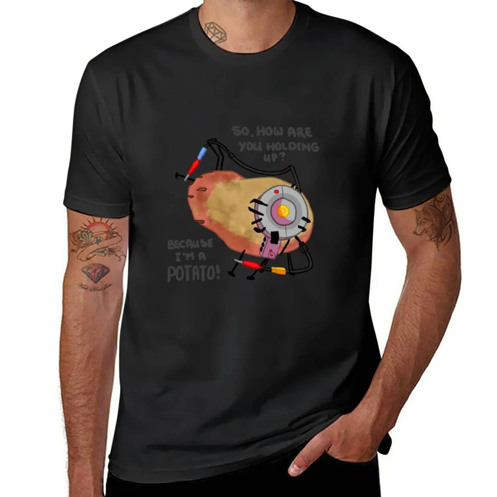 New GLaDOS as a Potato (Simple) T-Shirt Short t-shirt summer top funny t shirts cat shirts clothes for men
New GLaDOS as a Potato (Simple) T-Shirt Short t-shirt summer top funny t shirts cat shirts clothes for men