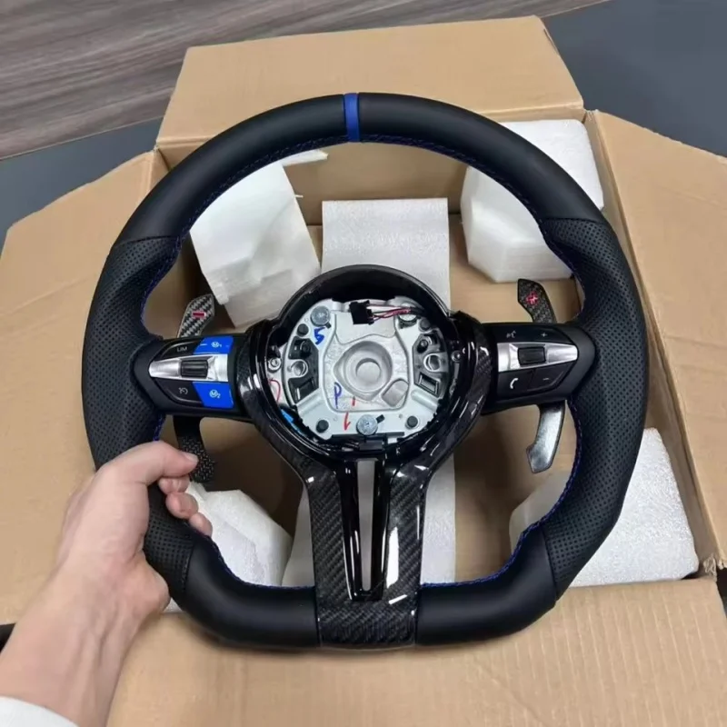 Customized Microfiber Leather Car Steering Wheel For BMW F30 F21 F40 F52 F22 F23 F44 F10 E70 E92 E90 Steering Wheel Accessories
Customized Microfiber Leather Car Steering Wheel For BMW F30 F21 F40 F52 F22 F23 F44 F10 E70 E92 E90 Steering Wheel Accessories