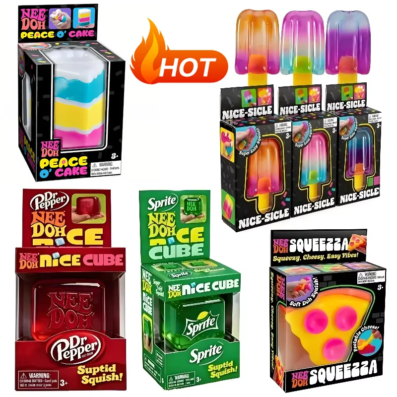 Schylling Nee doh Nice Cube Sensory Nice-Sicle Stress Relief Squishy Cube Anti-Anxiety Squeeze Object For Focus ADHD Population
Schylling Nee doh Nice Cube Sensory Nice-Sicle Stress Relief Squishy Cube Anti-Anxiety Squeeze Object For Focus ADHD Population