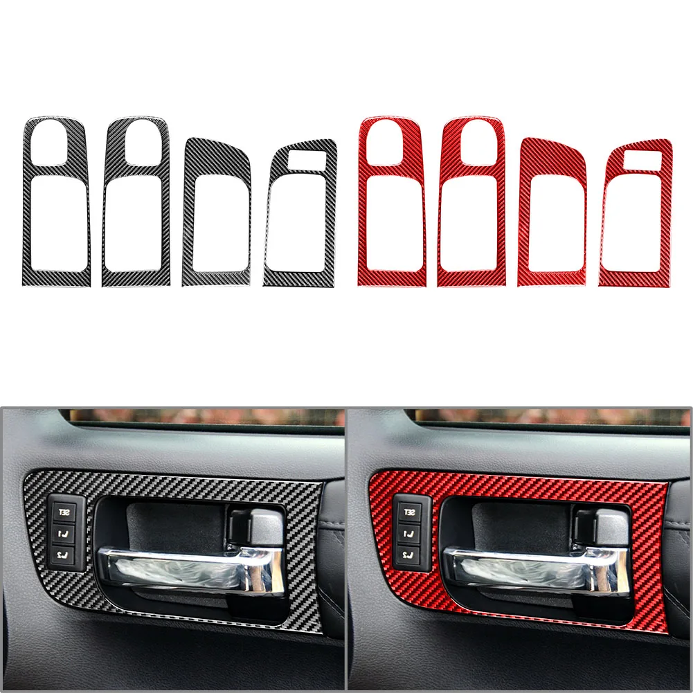 4Pca Car Carbon Fiber Inner Handle Frame Trim For Toyota Tundra 2014 2015 2016 2017 2018 2019 2020 2021 Right-Hand Drive Only
4Pca Car Carbon Fiber Inner Handle Frame Trim For Toyota Tundra 2014 2015 2016 2017 2018 2019 2020 2021 Right-Hand Drive Only