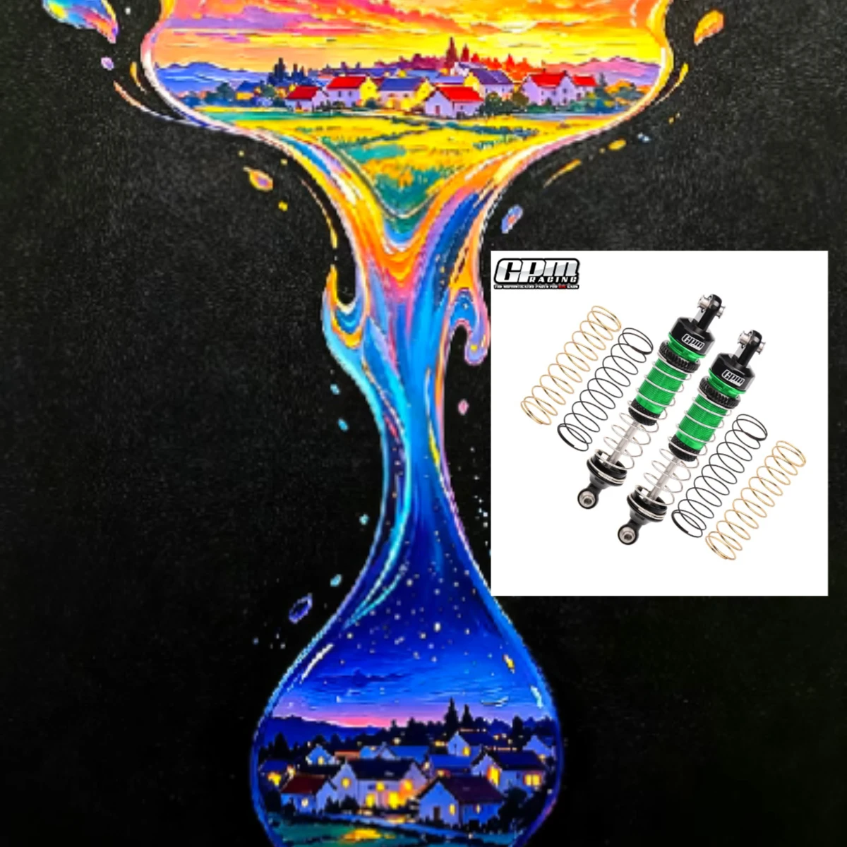 GPM Alloy Front/Rear Shock Set For LOS01026 LOSI 1/18 Mini LMT 4X4 Megalodon 2S LOS213010
GPM Alloy Front/Rear Shock Set For LOS01026 LOSI 1/18 Mini LMT 4X4 Megalodon 2S LOS213010