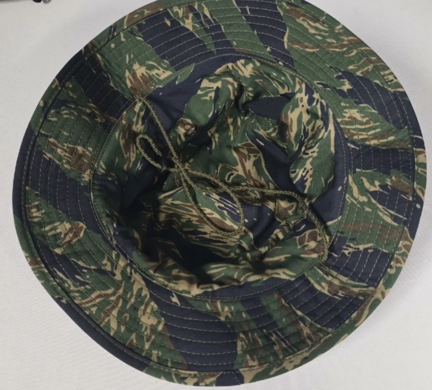 Blue Tiger Pattern Camouflage Round Edge Hat Comfortable, Breathable, Durable
Blue Tiger Pattern Camouflage Round Edge Hat Comfortable, Breathable, Durable