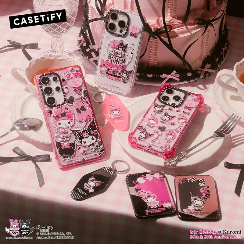 CASETiFY My Melody & Kuromi Series Magnetic Drop-proof Case for iPhone 13 14 15 16 17 Pro Max Air Plus Protect Cover
CASETiFY My Melody & Kuromi Series Magnetic Drop-proof Case for iPhone 13 14 15 16 17 Pro Max Air Plus Protect Cover