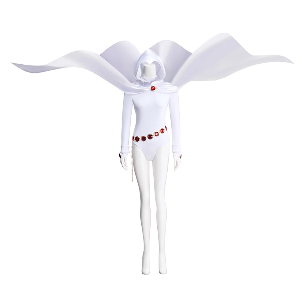 White Raven Cosplay Costume Sexy Jumpsuit with Cloak Suit Halloween Carnival Party Outfit
White Raven Cosplay Costume Sexy Jumpsuit with Cloak Suit Halloween Carnival Party Outfit