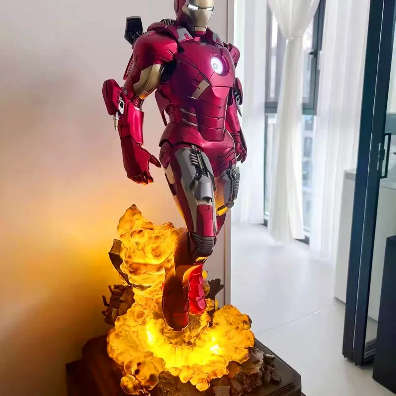 New In Stock Marvel Iron Man 1/3 Scene Statue Mk7 Model Handmade Gk Resin Living Room Desktop Ornament Holiday Surprise Gift
New In Stock Marvel Iron Man 1/3 Scene Statue Mk7 Model Handmade Gk Resin Living Room Desktop Ornament Holiday Surprise Gift