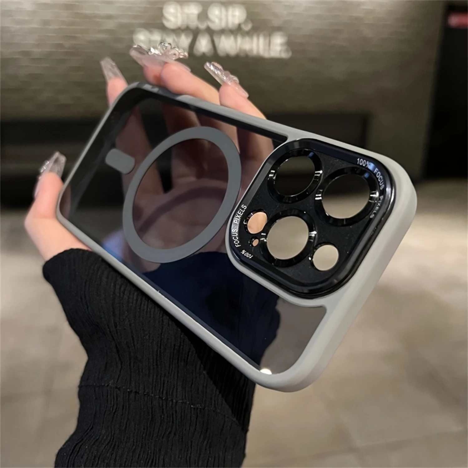 Ultra-Clear Phone Case - Powerful Magnet Ring, Wireless Charging Compatible, Precise Cutout Lens, Durable Protection - Universa
Ultra-Clear Phone Case - Powerful Magnet Ring, Wireless Charging Compatible, Precise Cutout Lens, Durable Protection - Universa