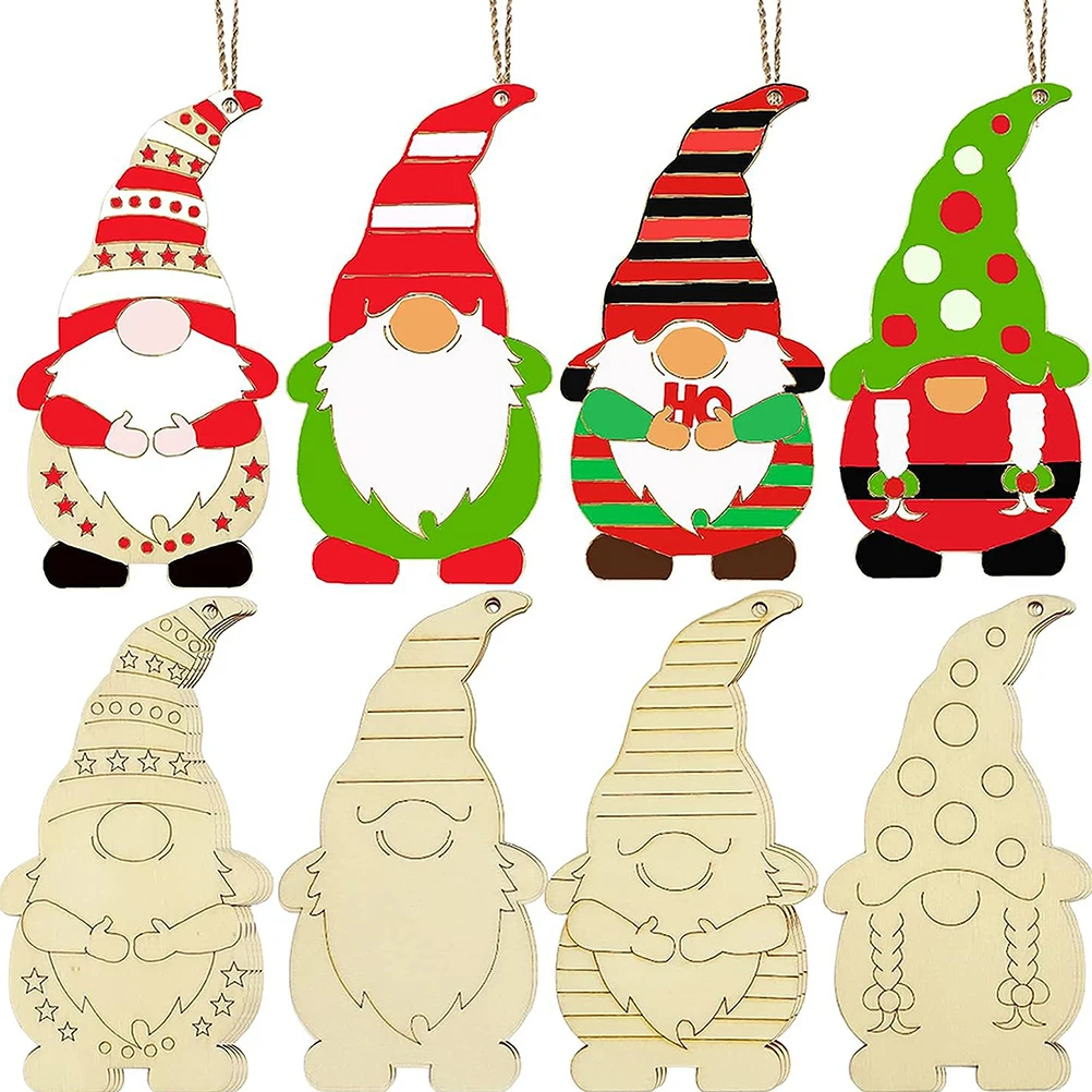 20 Pieces Christmas naments Wooden Gnome Decorations Unfinished Slices Convenient Wood Chips Craft Supplies Hanging Pendents
20 Pieces Christmas naments Wooden Gnome Decorations Unfinished Slices Convenient Wood Chips Craft Supplies Hanging Pendents