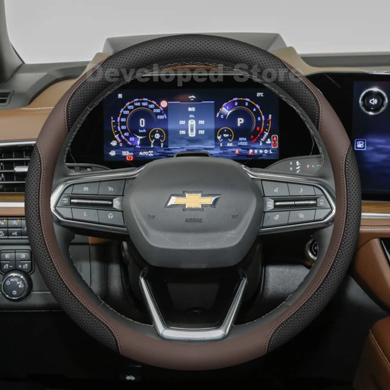 Car Steering Wheel Cover For Chevrolet TAHOE High Country Z71 2025-2015 Leather Auto Steering Wheel Chevrolet tahoe Accessories
Car Steering Wheel Cover For Chevrolet TAHOE High Country Z71 2025-2015 Leather Auto Steering Wheel Chevrolet tahoe Accessories