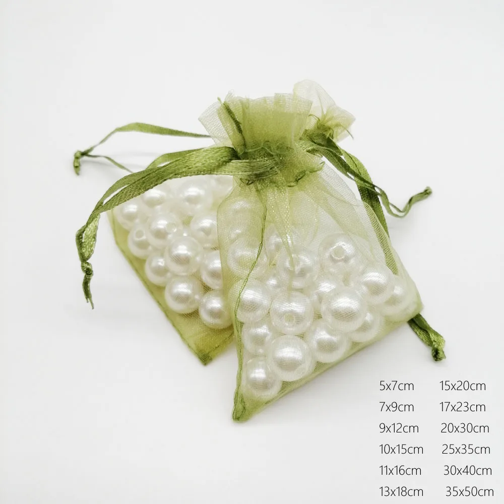 1000pcs Army Green Organza Bag Drawstring Pouch Bag Jewelry Bags Gifts For Wedding/Christmas/Jewelry Display Packaging Bags DIY
1000pcs Army Green Organza Bag Drawstring Pouch Bag Jewelry Bags Gifts For Wedding/Christmas/Jewelry Display Packaging Bags DIY