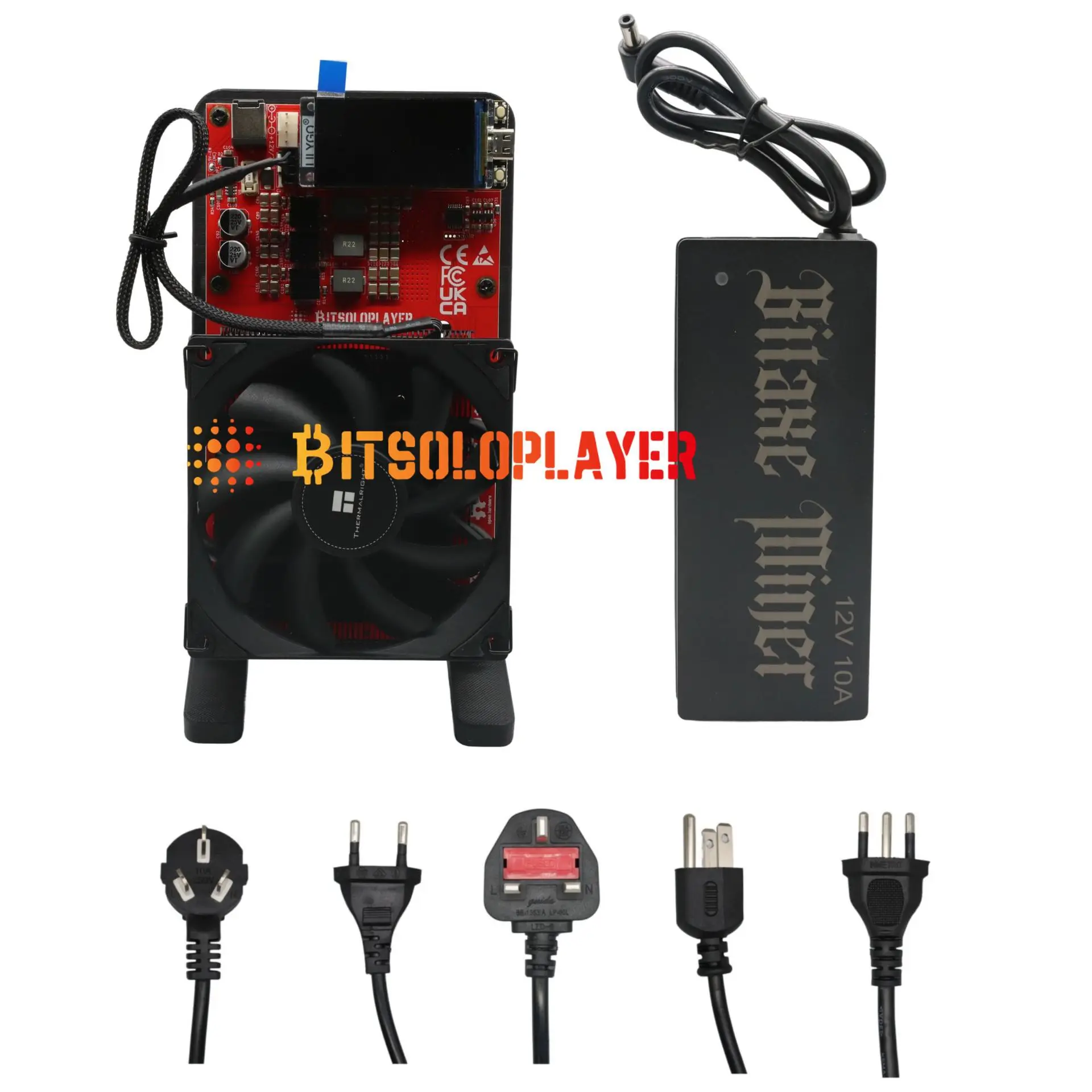 NerdQaxe++ 4.8T, Brand New Open-Source BTC Solo Lottery Miner, 75W Low Power Consumption, With Power Supply & Bracket
NerdQaxe++ 4.8T, Brand New Open-Source BTC Solo Lottery Miner, 75W Low Power Consumption, With Power Supply & Bracket