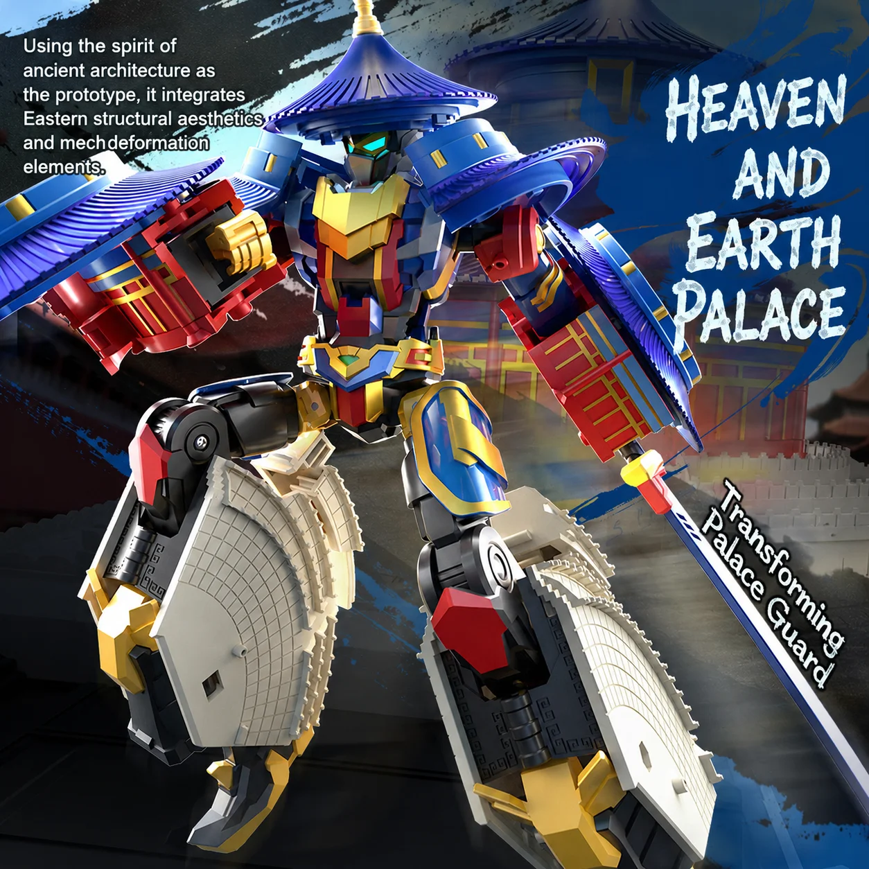 Lijiang LJ1952 Transformable Toy Hall of Prayer for Good Harvest Alloy Version Chinese Style Mecha Model Gift
Lijiang LJ1952 Transformable Toy Hall of Prayer for Good Harvest Alloy Version Chinese Style Mecha Model Gift