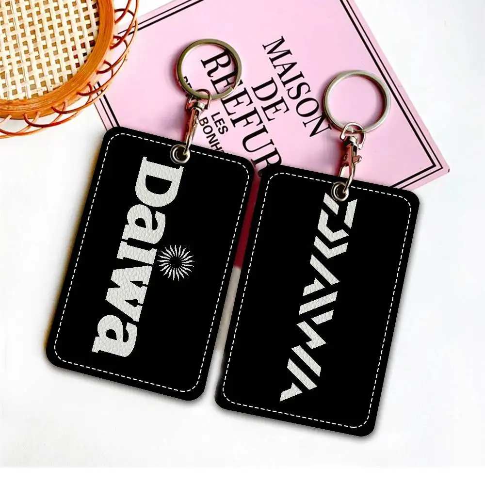 Classic Fishing Tackle Logo D-Daiwa 1Pc Access Card Case Leather Card Holder Keychain Key Ring Door Access Tags ID Card
Classic Fishing Tackle Logo D-Daiwa 1Pc Access Card Case Leather Card Holder Keychain Key Ring Door Access Tags ID Card