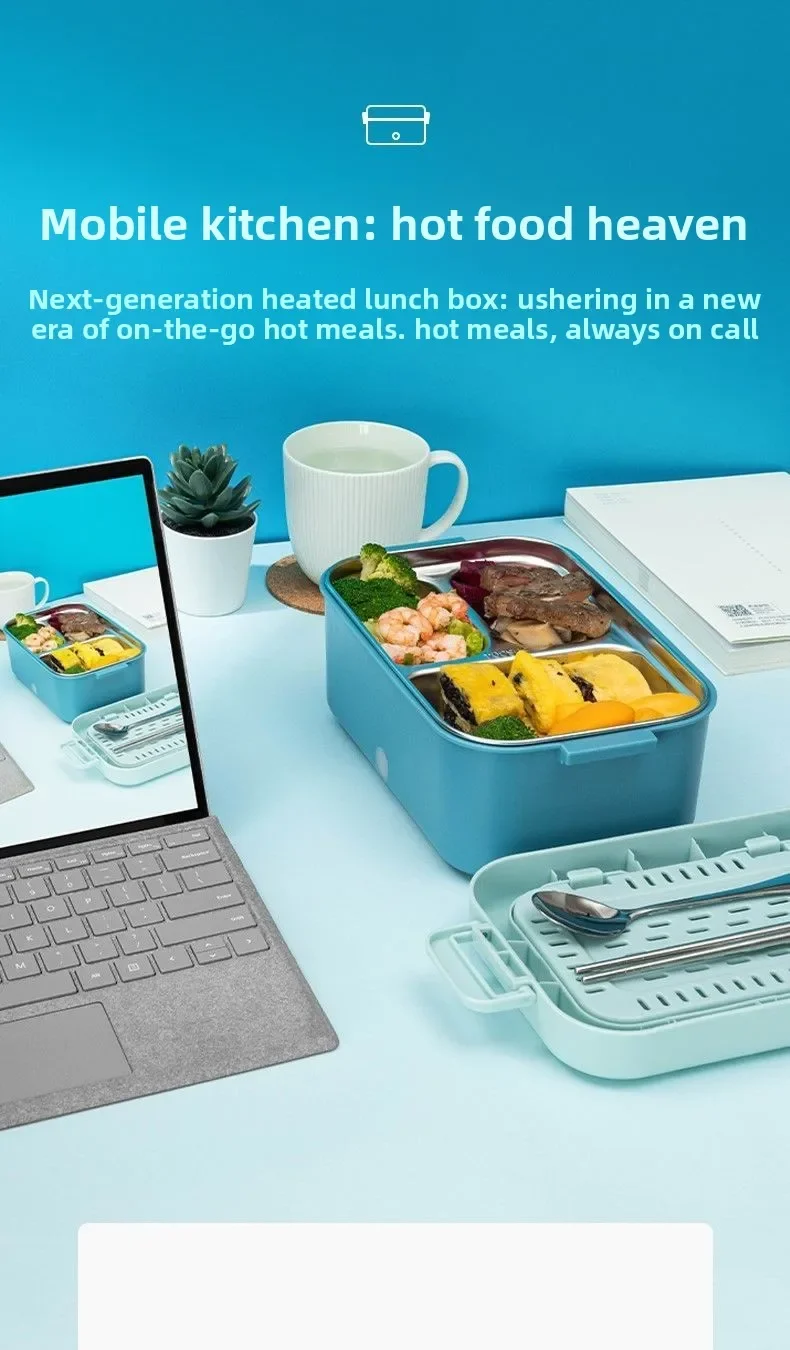 2025 Car Household Insulation Box Electric Storage Heating Lunch Box Fully Self-heating Bento Plugged Heating Lunch Box
2025 Car Household Insulation Box Electric Storage Heating Lunch Box Fully Self-heating Bento Plugged Heating Lunch Box