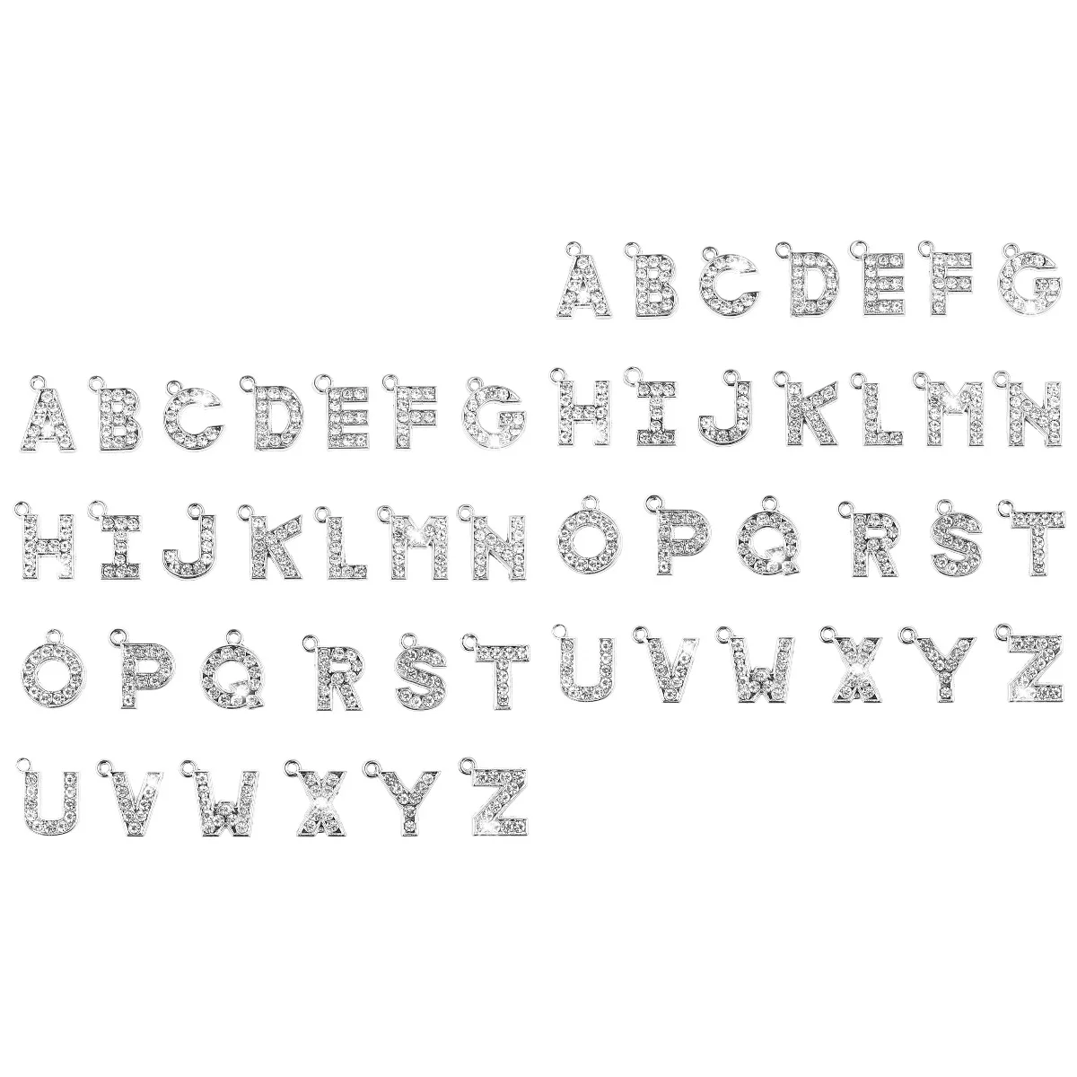 Set of 2 Letter Charms for Jewelry Making Bracelets Alphabet Pendants Initial Accessories
Set of 2 Letter Charms for Jewelry Making Bracelets Alphabet Pendants Initial Accessories