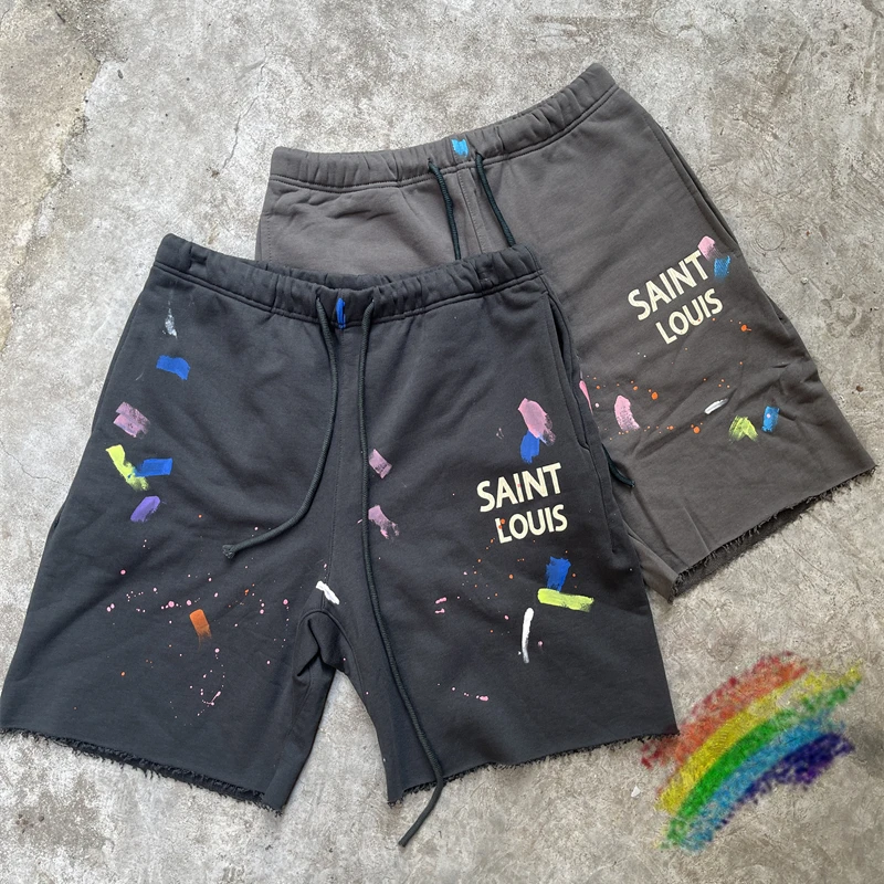 Speckled Ink Graffiti Saint Louis Shorts Men Women Best Quality Drawstring Oversize Washed Shorts
Speckled Ink Graffiti Saint Louis Shorts Men Women Best Quality Drawstring Oversize Washed Shorts